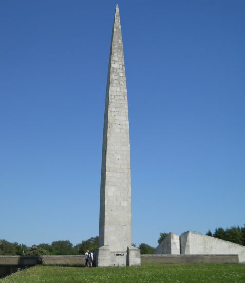 Soviet War Memorial at Maarjamäe on Tallin Bay