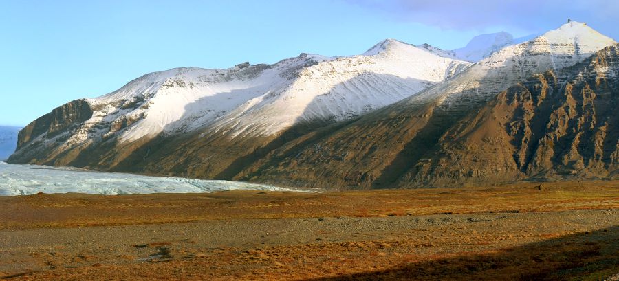 Öræfajökull - highest mountain in Iceland