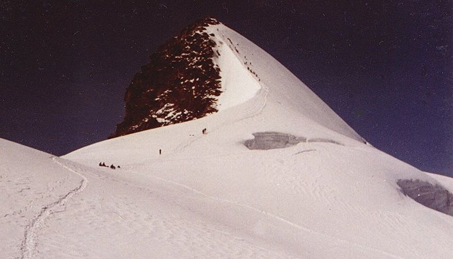 Zuckerhuttl in the Stubai Alps